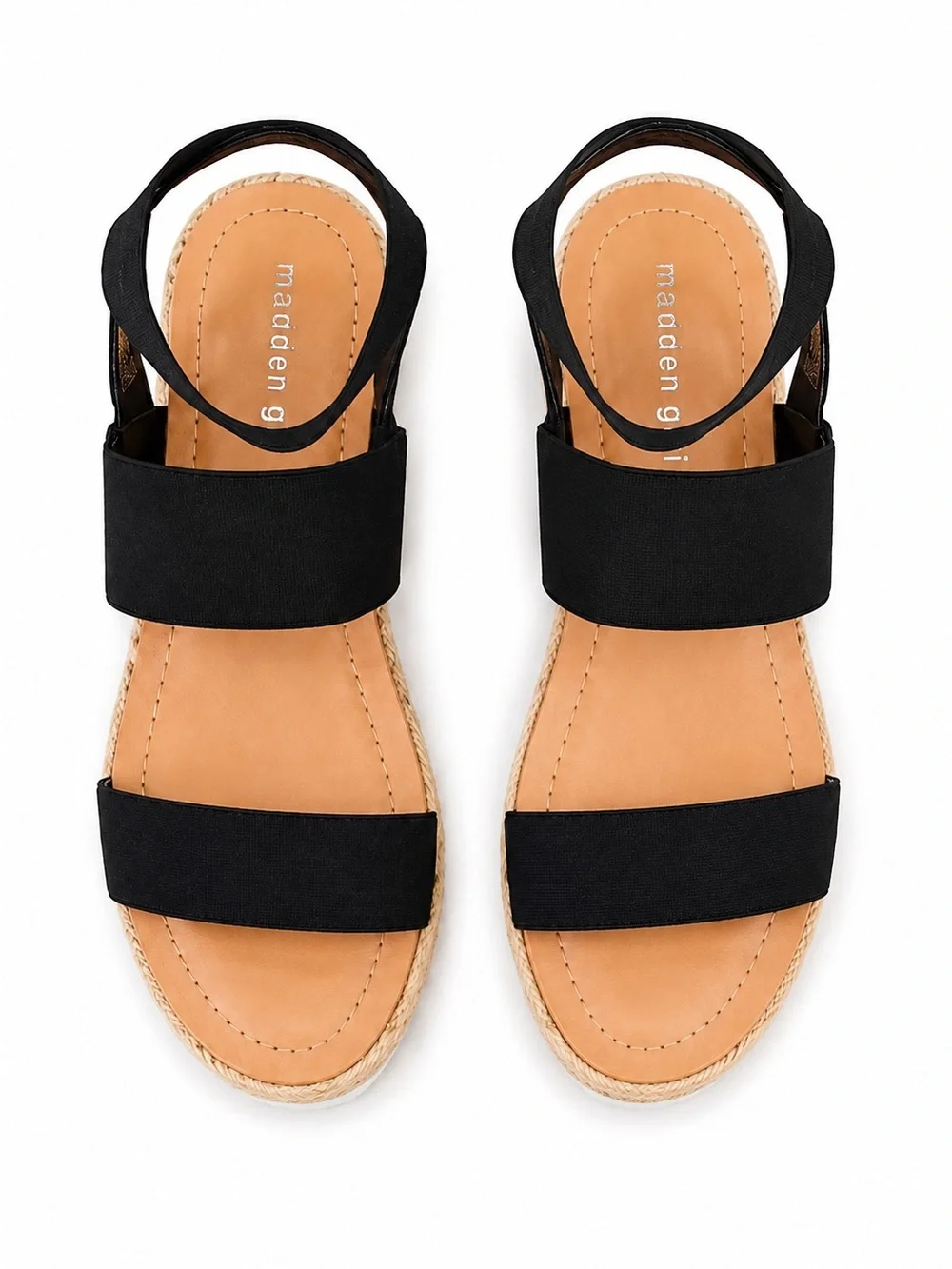 Madden Girl elastic straps